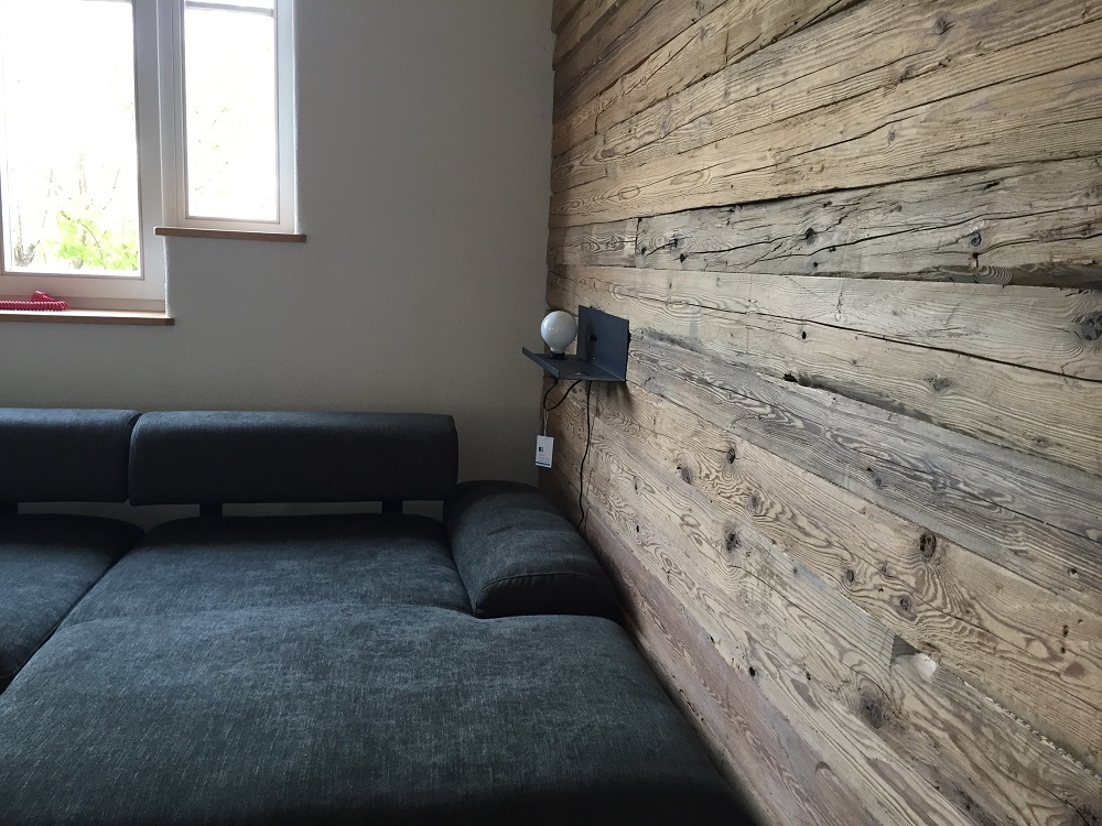 Wandverkleidung Altholz Fichte gehackt | BS-Holzdesign