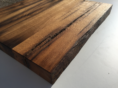 Altholz Tisch Natur Kante