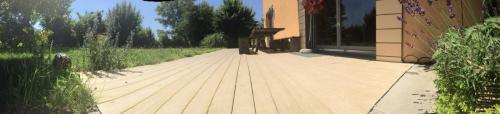 Holzterrasse