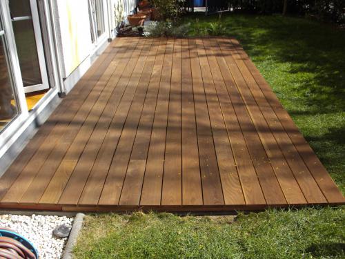 Thermoesche Holzterrassen