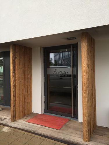 Altholz Balken Eingang