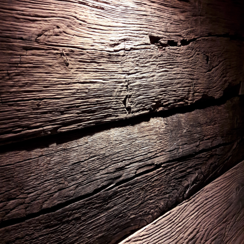 Altholz Bretter gehackt