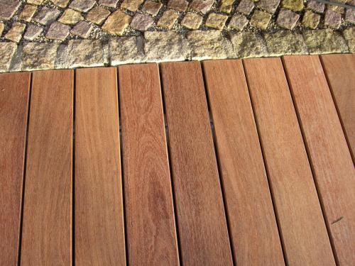 Cumaru-Holz Terrasse