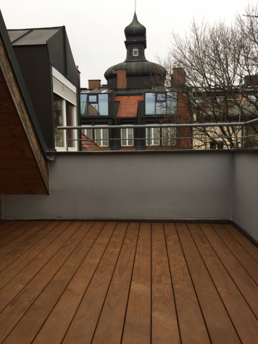 Dachterrasse Holz