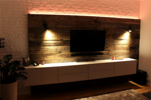 Eiche Altholz Wandverkleidung (1)