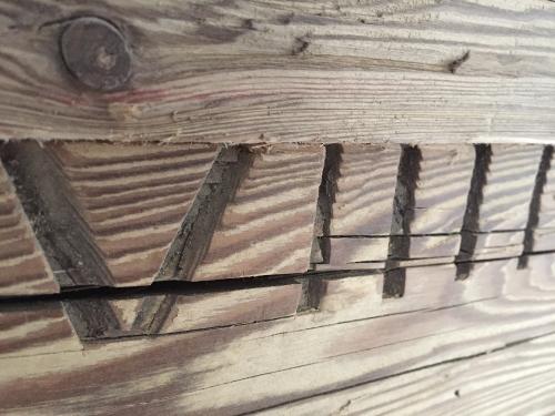 Fichte gehackt Altholz Bretter Wandverkleidung (7)