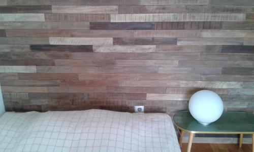 Holz glatt Wand