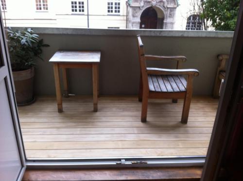 Holzboden Balkon