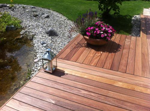 Holzterrasse Cumaru Premium