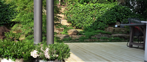 Holzterrasse Lärche