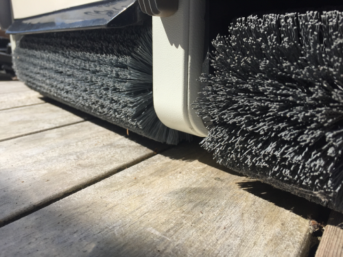 Holzterrasse abschleifen