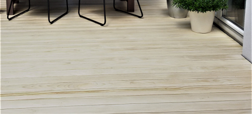 Holzterrasse glatt ohne Schrauben