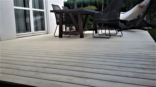 Holzterrasse pflegeleicht ohne splitter