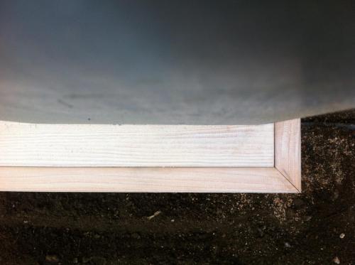 Holzterrassen Blenden Gehrung