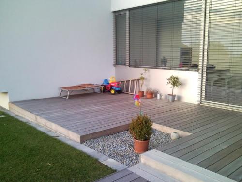 Ipe-Holzterrasse