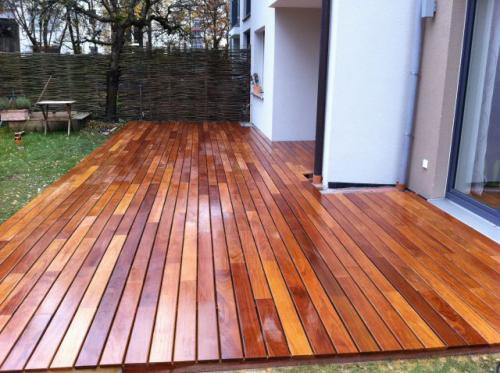 Terrasse frisch geölt