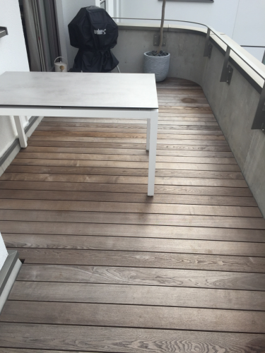 Thermoesche angegraut