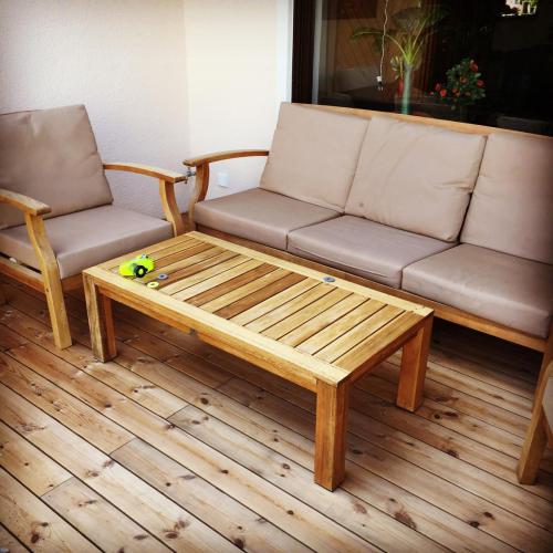 Thermokiefer Holzterrasse