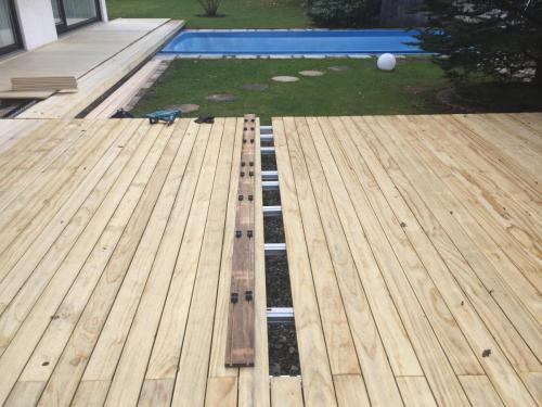 terrassenbau diele demontieren